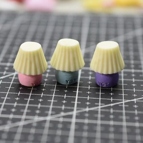 1pcs/lot resin solid Simulation cartoon reading lamp 19mm Cabochons Scrapbooking Hair Bow Center DIY Christmas decration
