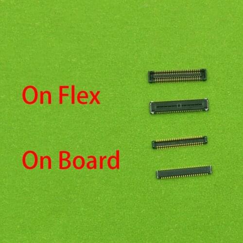 2pcs LCD Display Screen FPC Connector For Samsung Galaxy S7 Edge G9355 G9358 G935 A F P S T V Note5 N920C N920 On Board Flex