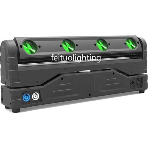 8pcs/lot Four EYES led moving head beam light Dj Bar 4x10w 4in1rgbw Led Bar Light Beam Moving Head Light