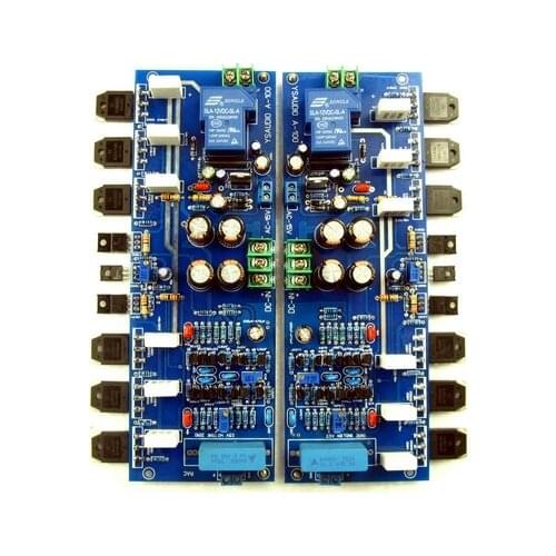 A100 Refere golden voice circuit A-100 50W+50W 2.0 channel Field tube input ON NJW0302 NJW0281 class A audio amplifier board