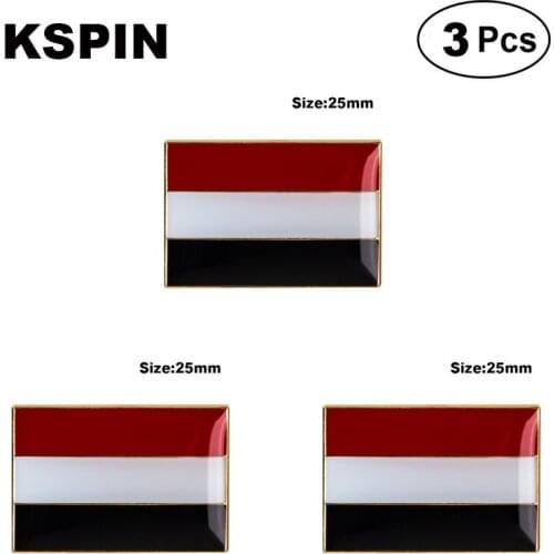 Yemen Lapel Pin Brooches Pins Flag badge Brooch Badges