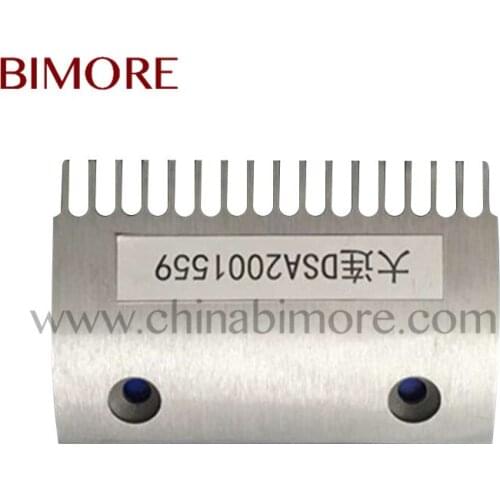 DSA2001559-M elevator escalator parts Escalator Comb Length 142.8mm Width 91.6mm Install Size 90mm 17T