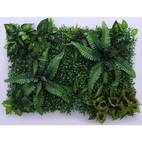 40X60cm Artificial Landscape Turf Simulation Plants Fake Lawn Landscaping Wall Grass Mat Green Artificial Lawn for Home decor