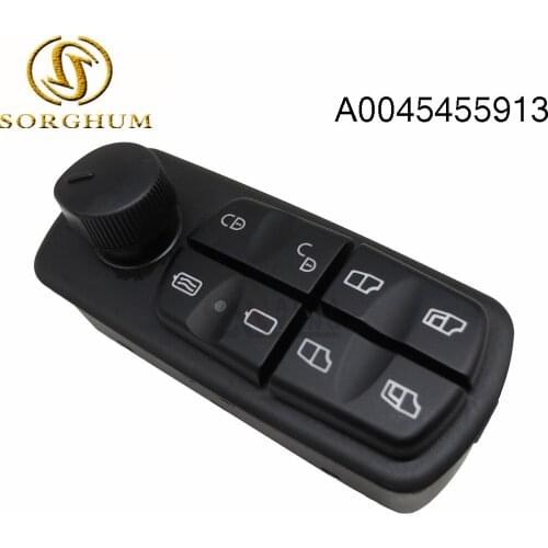 A0045455913 Electric Power Window Console Switch For Mercedes-Benz Axor A0035455913 0045455913