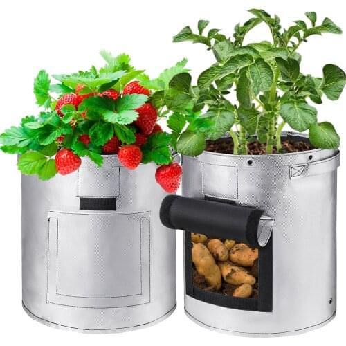 Vegetable Plantpot Growing Bag Plants Flower Plant Bag Vegetablepot Garden Plant Grow Bags Potato Seed Plant Growing Pot Quality