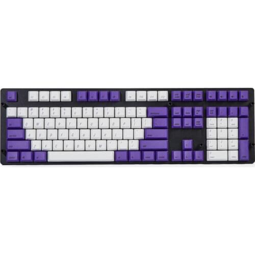 Magicforce 108 Key UV-Light Color Dye-sub PBT Keycaps Keycap Set for Mechanical Keyboard