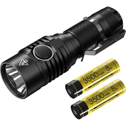 NITECORE MH23 Outdoor Sports Flashlight USB Rechargeable XHP35 HD LED max 1800 lumen beam distance 294 meter tactical torch