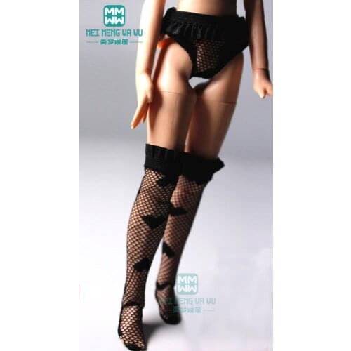 Clothes for doll fit fashion lace stockings, panties for Blyth Azone 1/6 doll accessories