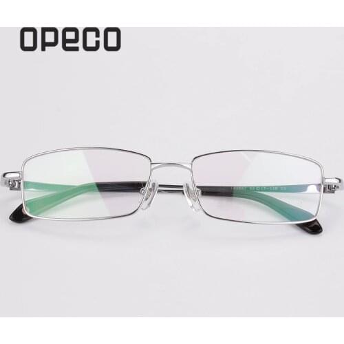 Opeco Rxable spectacles frames high quality mens optical glasses pure titanium eyeglasses prescription eyewear