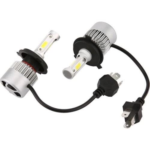 Rainproof 2PCS/SET 12-24V Universal Car LED Headlights Kit 8000LM 6500K Fog Light Bulbs High Power Headlamps