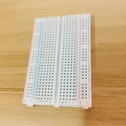 1pcs Quality mini bread board / breadboard 8.5CM x 5.5CM 400 holes