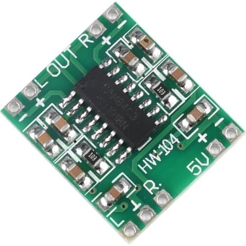2x3W Dual Channel Stereo 3W+3W Digital Power PAM8403 Module Class D Audio Amplifier Board USB DC 5V Ultra-Miniature