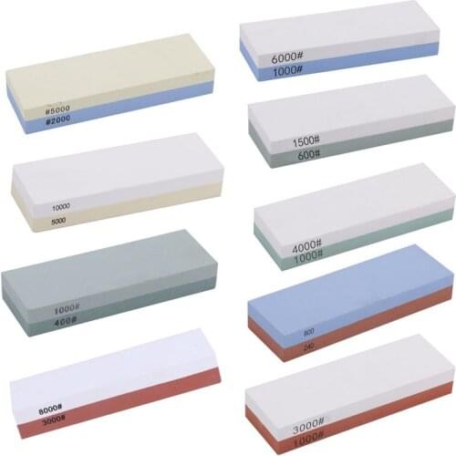 3000 8000 10000 Kitchen Professional Whetstone Water Stone Honing Knife Sharper System Sharpening Stone