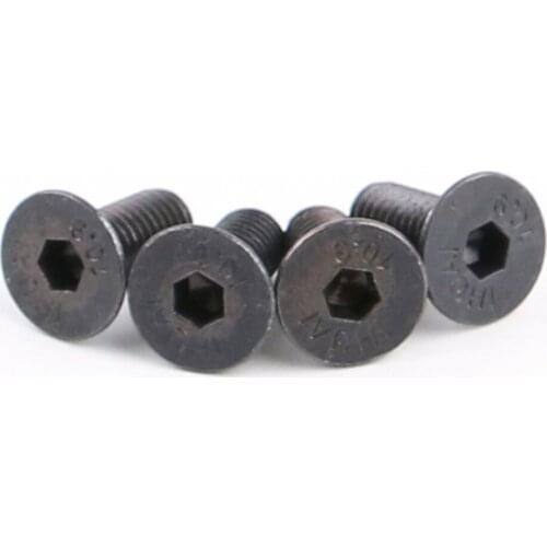 4Pcs MTB Bike Lock Shoe Cleat Mounting Screw For SPD Self-Locking Pedal Lock Steel Black High Quality