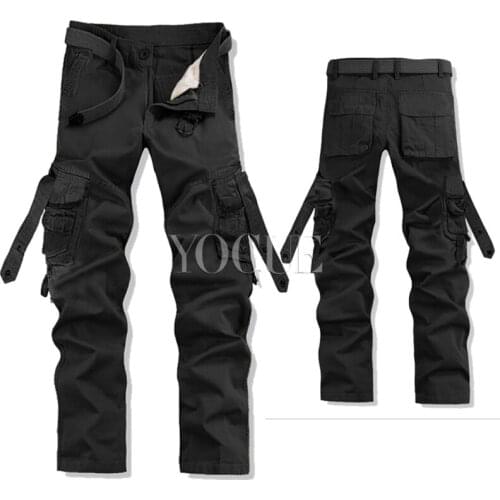 Men Military Army Tactical Fatigue Cargo Pants Combat Camo Camouflage Slacks Large Loose Air Permeability Wear Resistance 2020