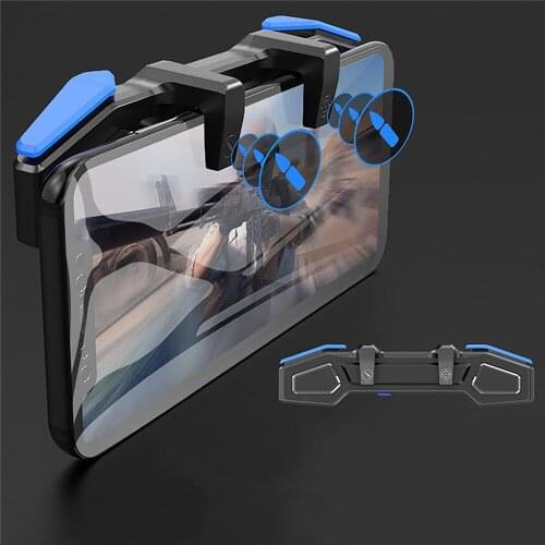 Capacitance Pulse Gamepad Gaming Controller Joystick Grip for iPhone Android Mobile Phone PUBG Game Shooting Trigger Joystick