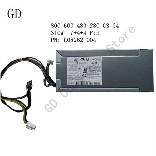 GD Original For HP 800 600 480 280 G3 G4 Power Supply 310W 937516-004 PCG007 DPS-310AB-1A Full Tested Fast Shipping
