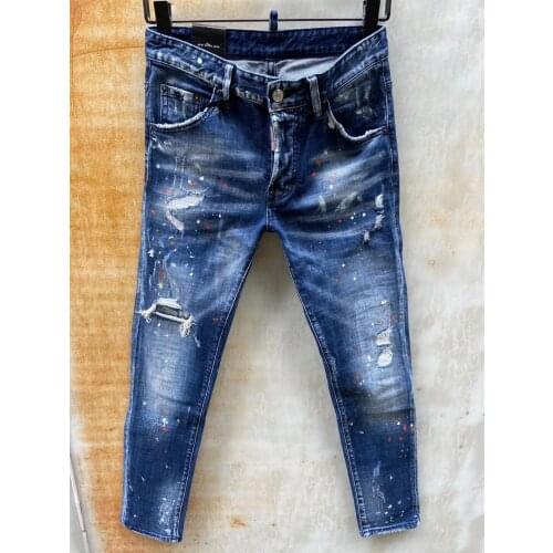 Baggy jeans women classic,Authentic,DSQUARED2,Retro,Italian brand ,Women/Men Jeans,locomotive,Jogging jeans,DSQ979