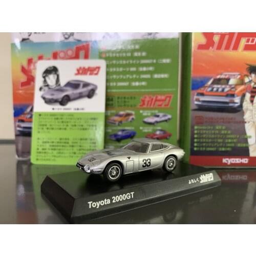 1/64 KYOSHO Toyota 2000GT #23 Collection of die-cast alloy car decoration model toys