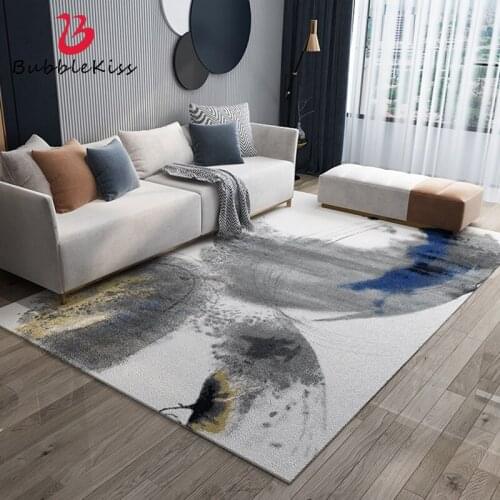 Bubble Kiss Nordic Style Rug And Carpets For Living Room Ink Painting Floor Mat Home Carpet Abstract Art Rug Bedroom Area Rugs
