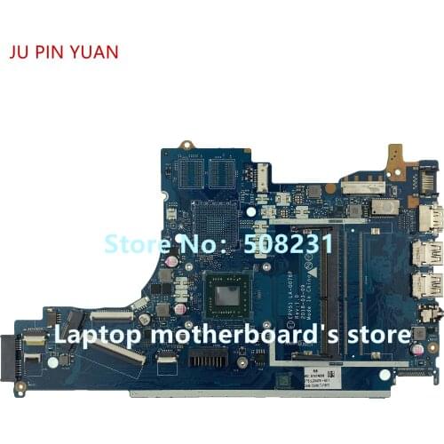 JU PIN YUAN For HP Laptop 15-DA Laptop Motherboard LA-G078P L20479-001 L20479-501 L20479-601 with E2-9000e 100% fully tested