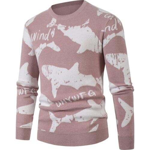 Men Autumn New Casual Solid Thick wool Cotton Sweater Pullovers Men Outfit Fashion Slim Fit O-Neck pullover Sweater Men S-3XL