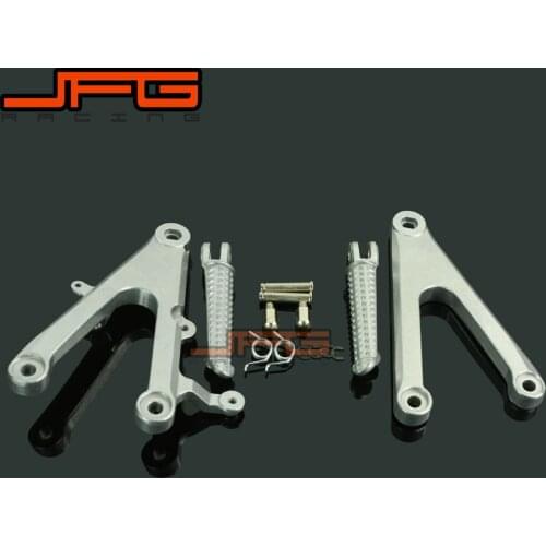 Footrests Front Foot Pegs Pedals Rest Footpegs For YAMAHA YZF R1 YZF-R1 2002-2003 2002 2003 Motorcycle