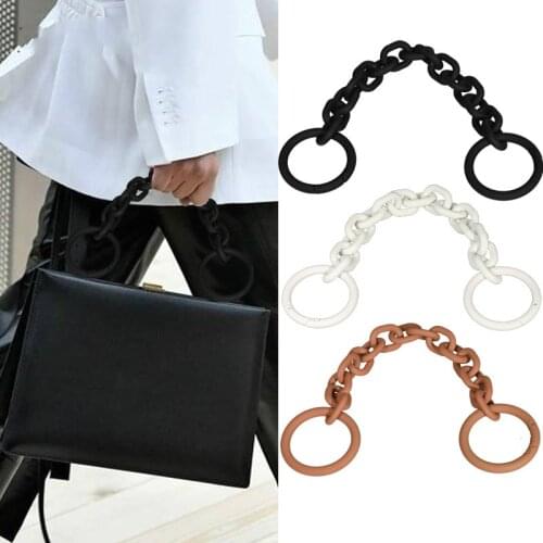 AL Fashion Women Bag Straps Ring for Handbags Luxury Brand Handbags Strap Polyester Chain Strap Short Replacements Anse De Sac