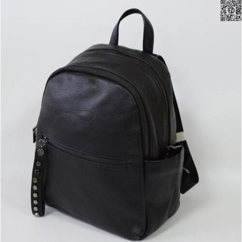Backpack, genuine leather, posess store, sb2-51