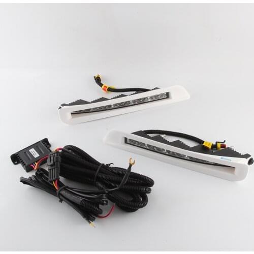 2Pcs LED DRL Daytime Running Light For 2011 year Lexus LX570 day Driving Lights daily running light Car accessories