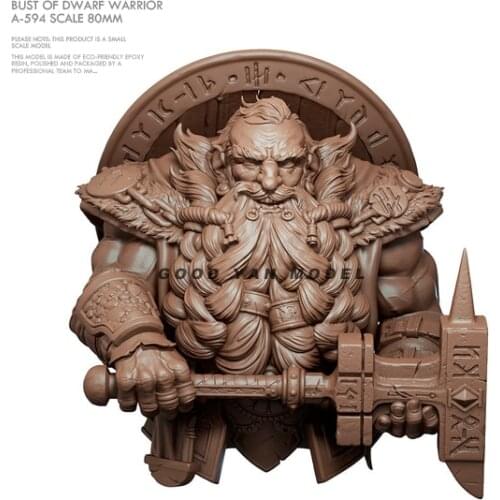 80MM Resin model kits DIY figure self-assembled A-594