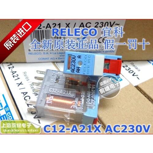 C12-A21X / AC230V / C12-A21X 230VAC relays
