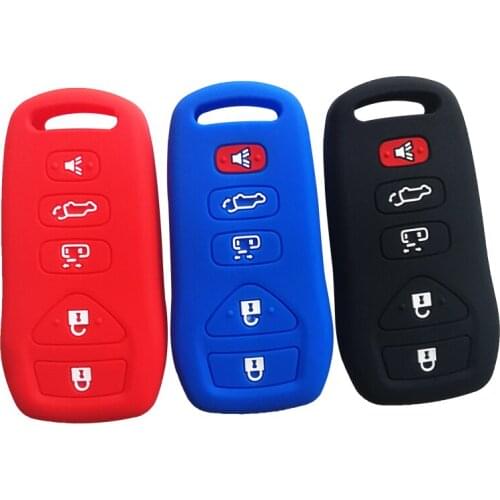 Key Cover For Nissan Quest Armada Sentra 350Z Altima Maxima Infiniti For KBRASTU15 Gu Shi Old Models Silicone Case For Keys Fob