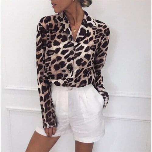 KUCLUT Leopard Blouses