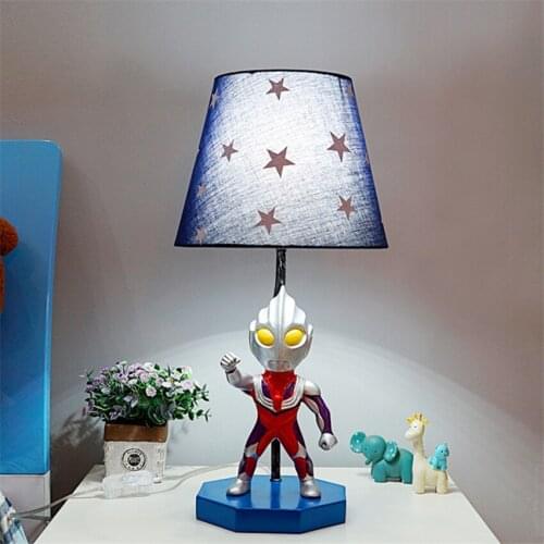 Diga Altman Table Lamps Childrens Room Bedroom Bedside Lamps Boy Study Room American Modern Cartoon Table Lights Fixtures