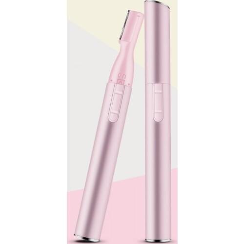 New Design Electric Eyebrow Trimmer Painless Eye Brow Epilator Mini Shaver Razors Shaving Cutting Machine Hair Remover for Women