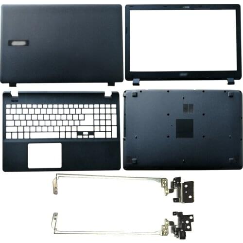 New Laptop LCD Back Cover/LCD Front bezel/LCD hinges/Palmrest/Bottom Case For Acer Aspire ES1-512 ES1-531 EX2519 N15W4 MS2394