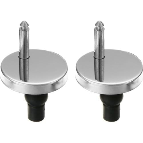 A Pair of Quality Top Fix WC Toilet Hinge Fittings Quick Release Hinges Screw Connection Accessories Toilet Cover Fixing Screw