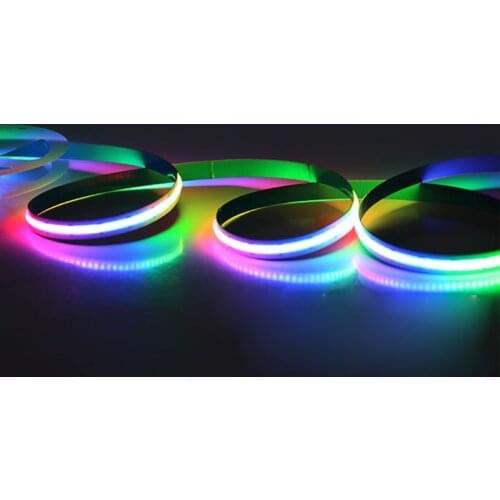 COB Full Color Strip RGB 332 Leds/m New Smart dream color magic Digital DC5V Addressable LED Strip