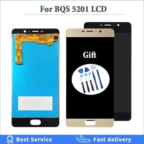 Tested 5.2 inch For BQ BQ-5201 BQ5201 BQ 5201 BQS 5201 LCD Display and Touch Screen Assembly Digitizer Replacement with tools