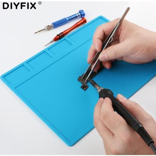 S-110 Mobile phone Computer Repair Workbench Heat Insulation Pad Anti-static Table Mat High Temperature And Anti-scald Mat Tool