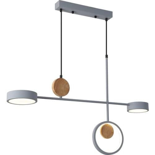 LED Chandeliers Nordic Living Room Chandelier Lighting For Dining Room Home Decoration Wooden Kitchen Hanging Lights Fixtures