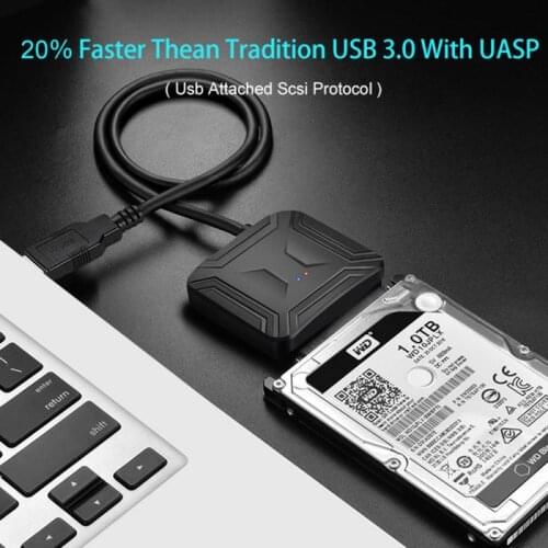 USB 3.0 To Sata Adapter Converter Cable USB3.0 Cable Converter For Samsung WD 2.5 3.5 HDD SSD Adapter