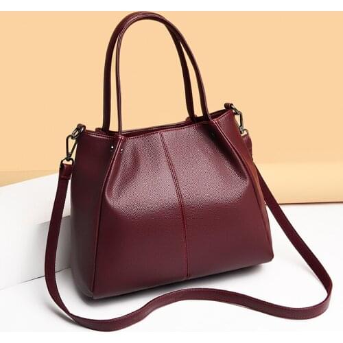 High Quality Womens Shoulder Bag Luxury Womens Large Capacity Handbag Fashion Leather Womens Messenger Bag 2021 New