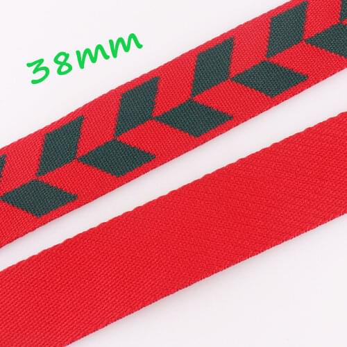 1 1/2" Canvas Ribbon Belt Bag Webbing Nylon Webbing,Heavy Weight Bag Strapping By the Yard Dog Collar Horse Tack Webbing-38mm