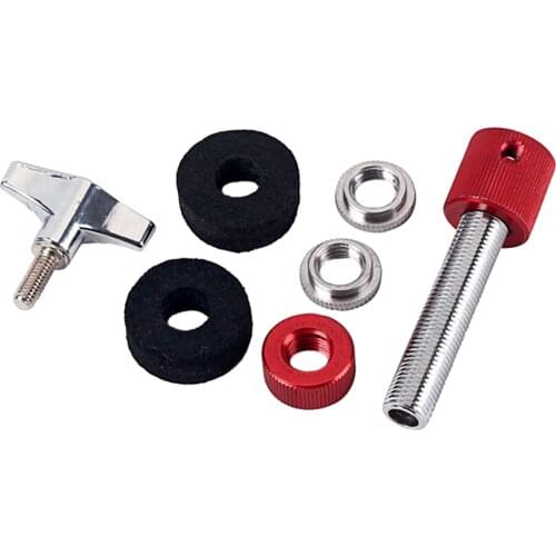 1x Hi Hat Clutch for Hi Hat Cymbal Alloy Made Drum Percussion Part Red