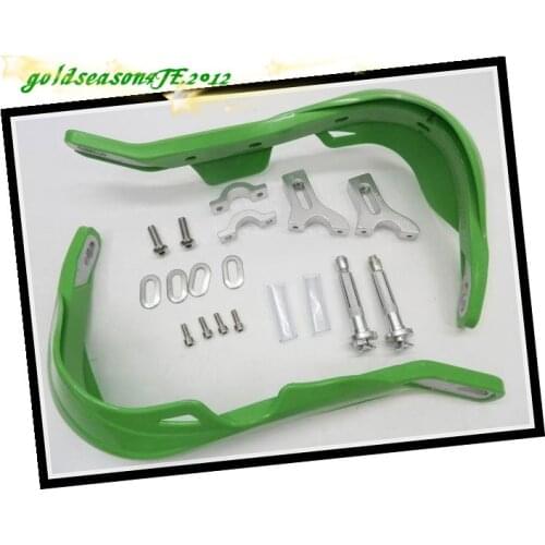 7/8" Green Handguard Raptor Hand Guards Motorcycle MX ATV Snowmobile mounting