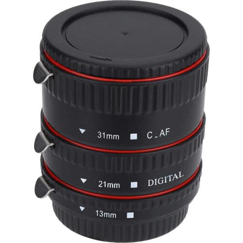 Auto Focusing Macro Extension Lens Adapter Tube Rings Set for Canon EOS EF Mount camera len accessory