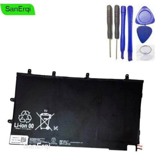 LIS3096ERPC Battery For SONY Xperia Tablet Z Tablet 1ICP3/65/100-3 Tablet Battery 6000mAh High Quality SanErqi