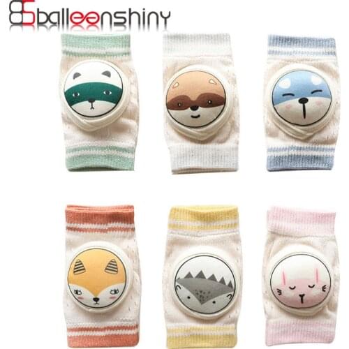 Balleenshiny Mesh Thin Cotton Breathable Baby Crawling Toddler Anti-fall Elbow Pads Childrens Baby Knee Pads Baby Leg Warmer